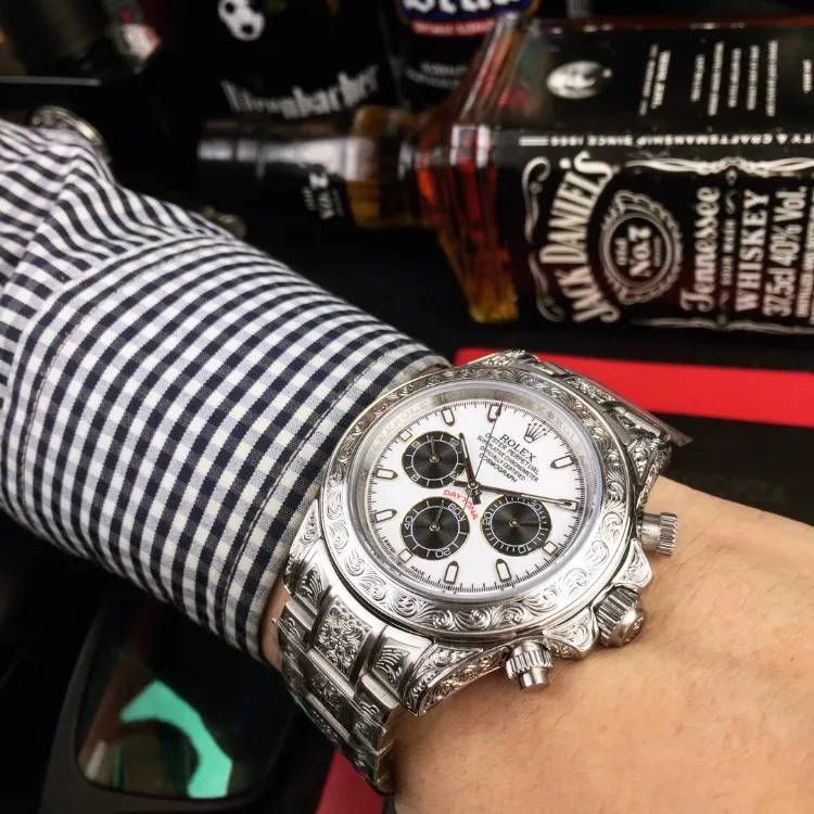 Rolex Engraved Vintage Daytona