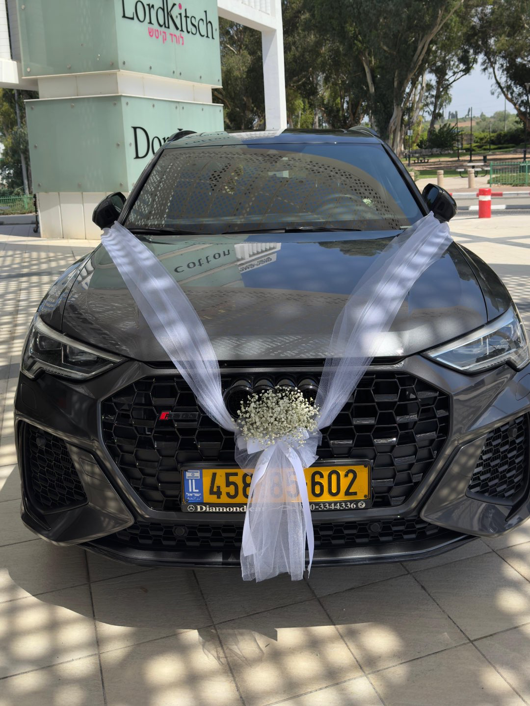 זר כלה | קישוט רכב