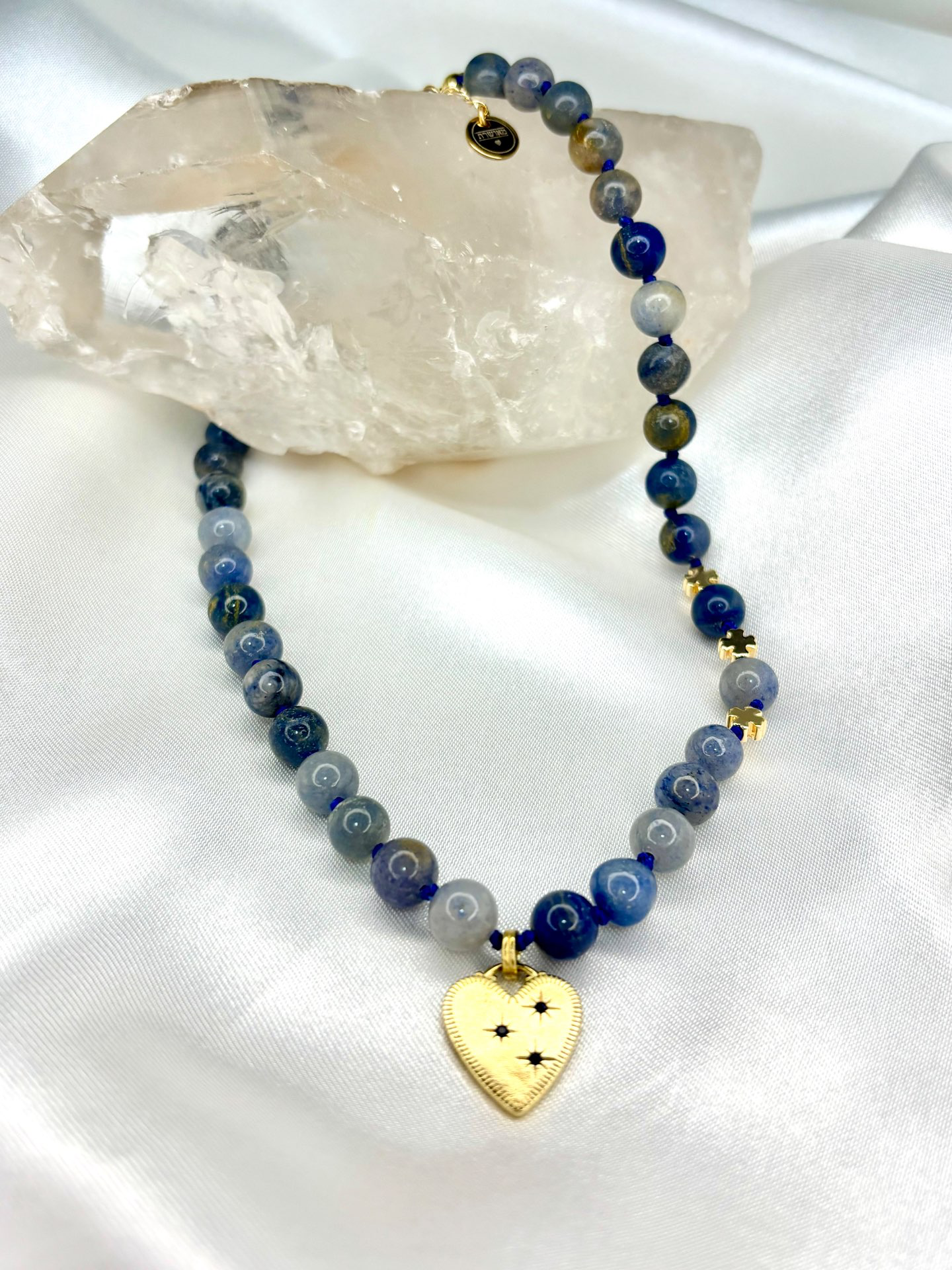 סימה – שרשרת מאבני אוונטורין כחול