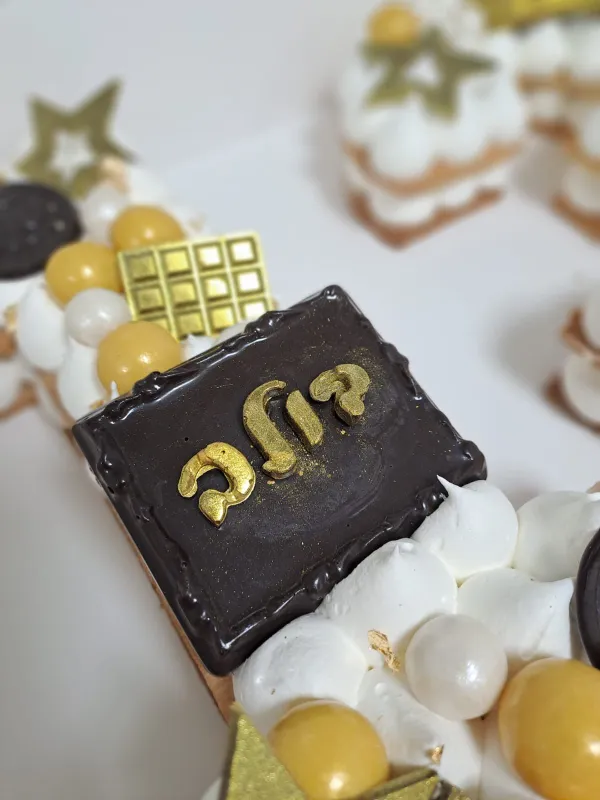 עוגת בר מצווה עוגת מספרים 😍 פרווה/ חלבי