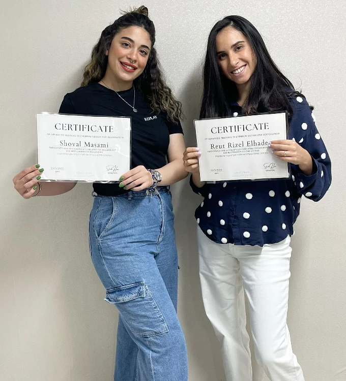 קורס עיצוב ושיקום הגבות