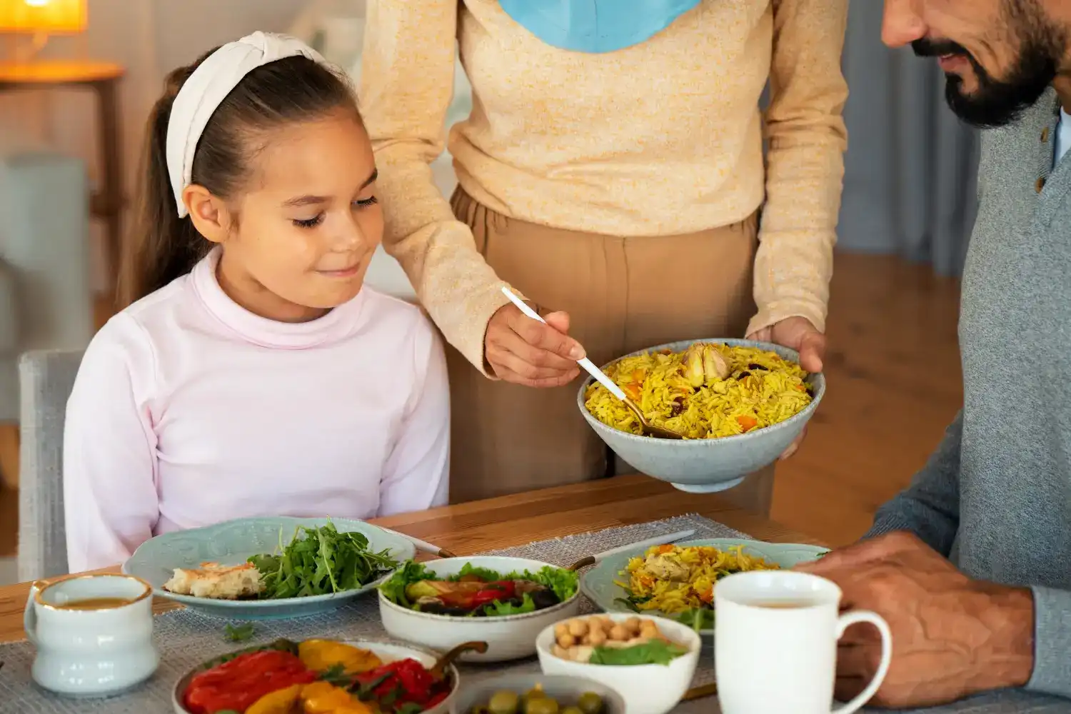 מגש משפחתי לפי מספר הסועדים