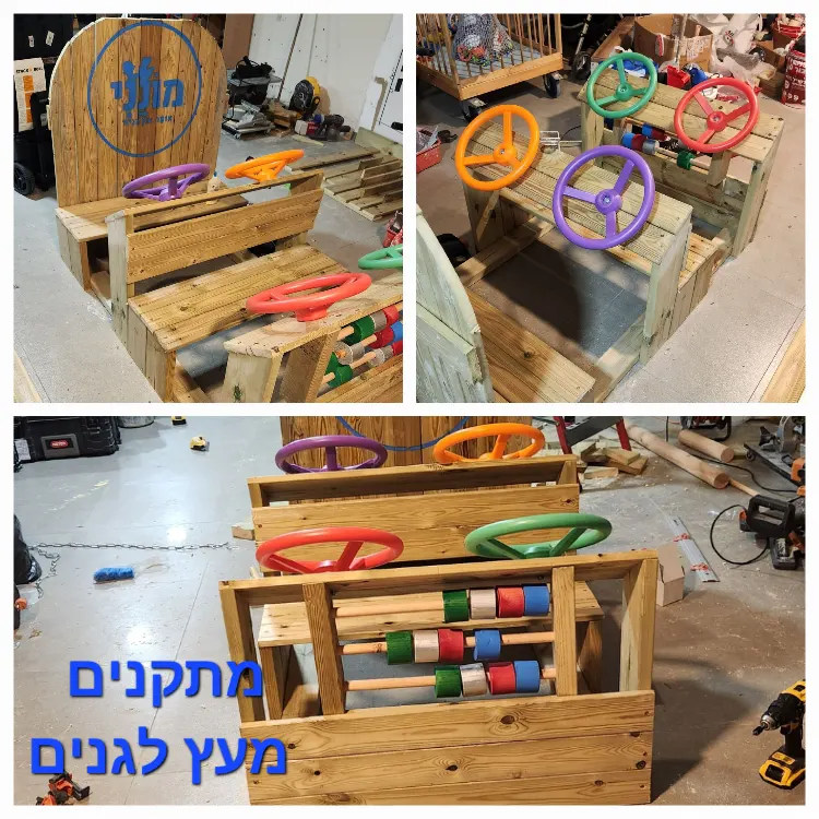 קירות פעילות, בניה וסידור חצרות 