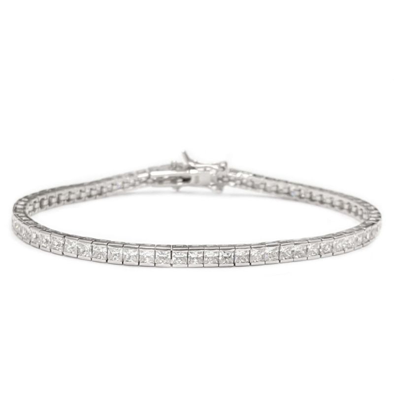 צמיד טניס מ משובץ זרקונים- Nitzan