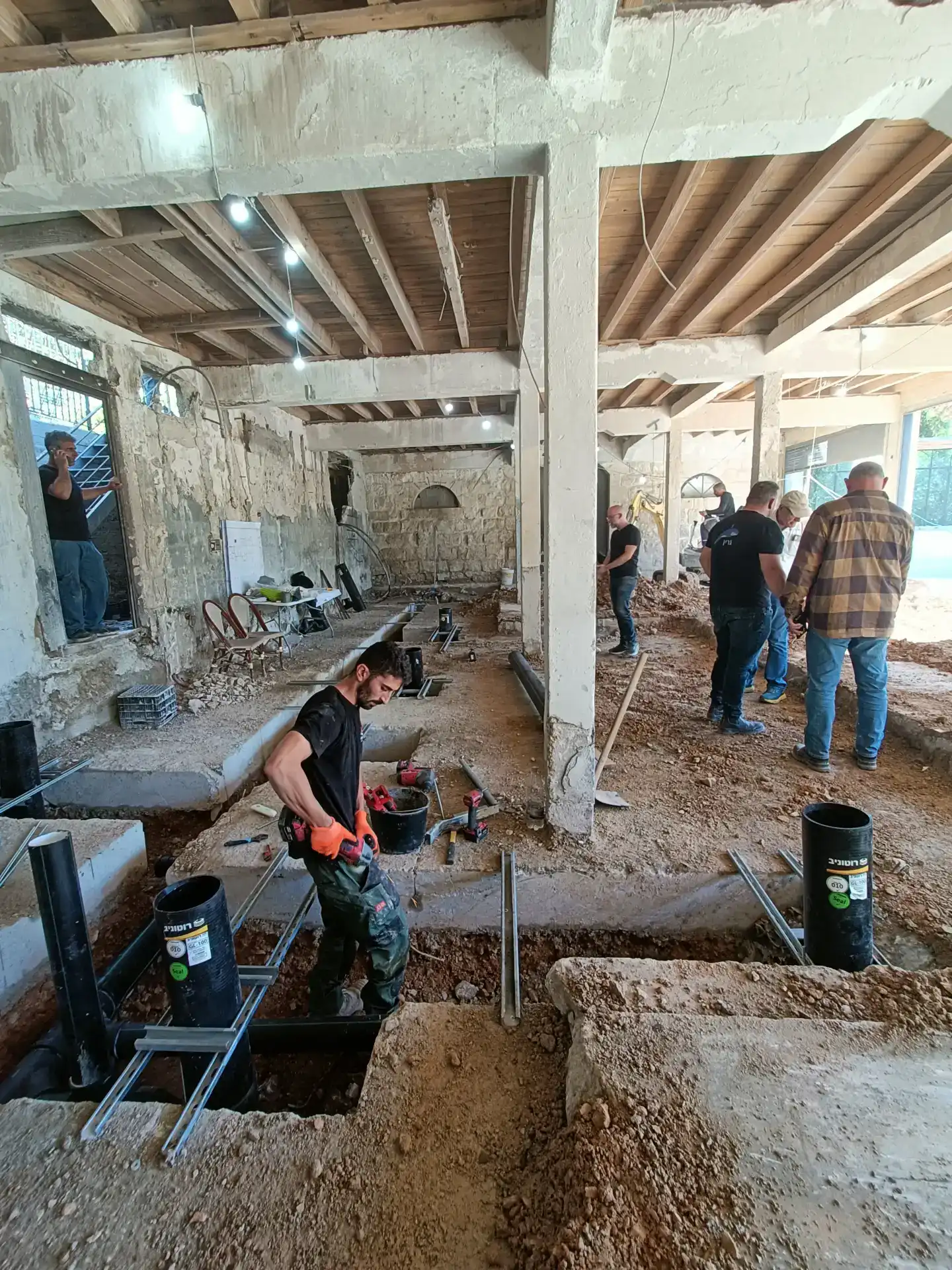 מערכת אינסטלציה מסעדת פופ 