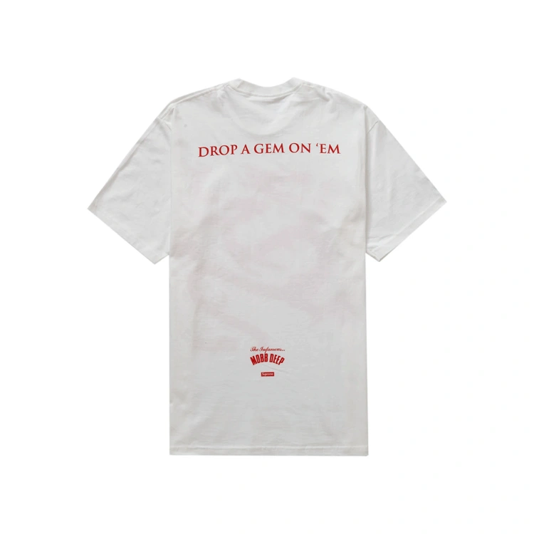 Supreme Mobb Dragon White Tee