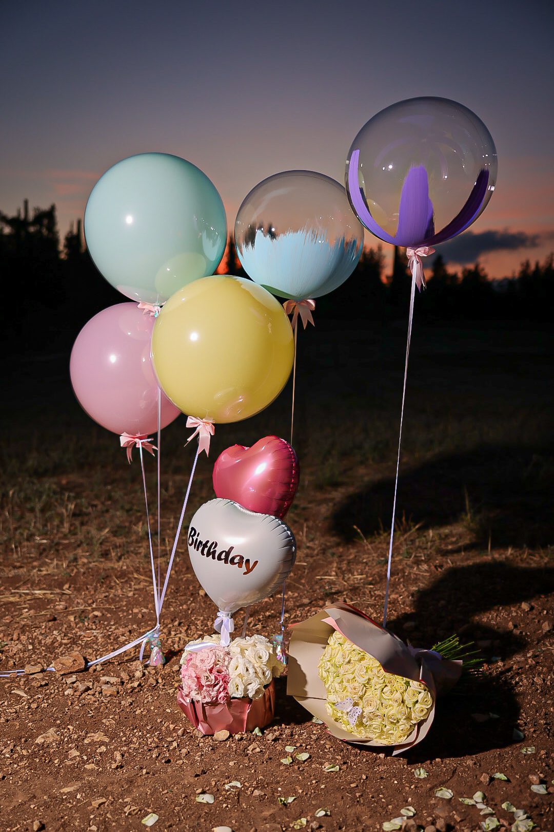 בלונים לצילומים-יום הולדת