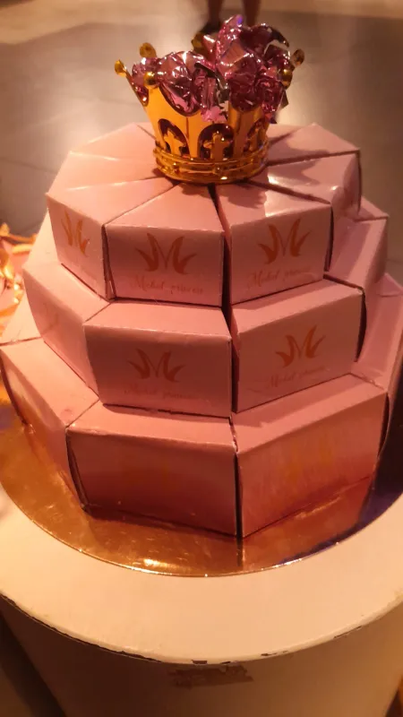 עיצוב עוגה מזכרת מבת מצוה