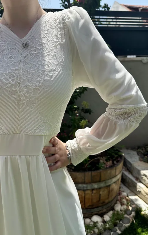 שמלת בת מצווה דגם אביה