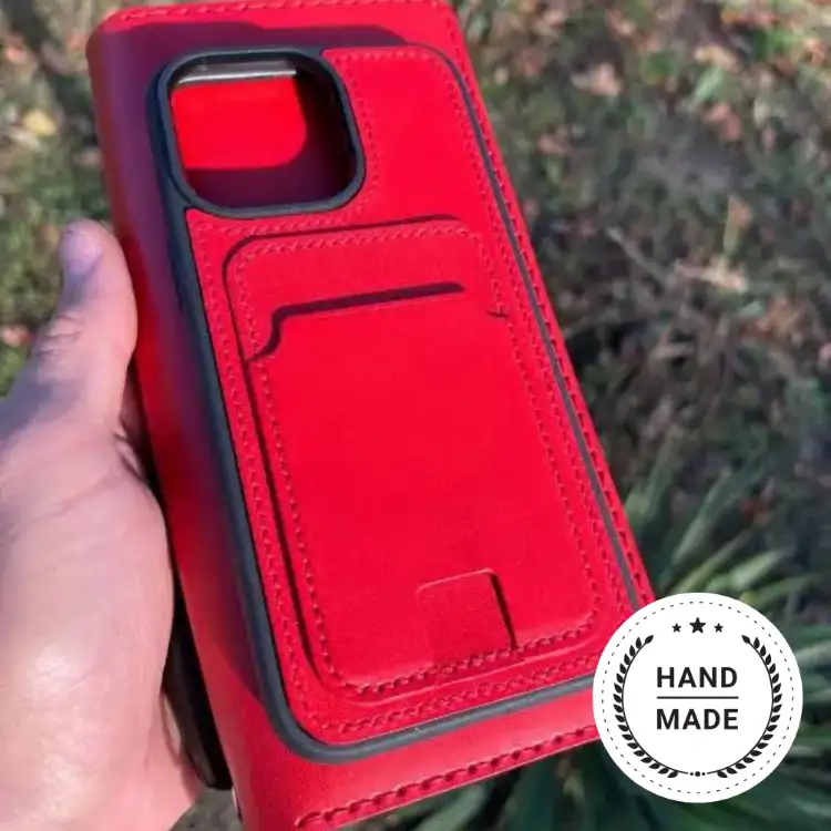 כיסוי לטלפון אדום שחור