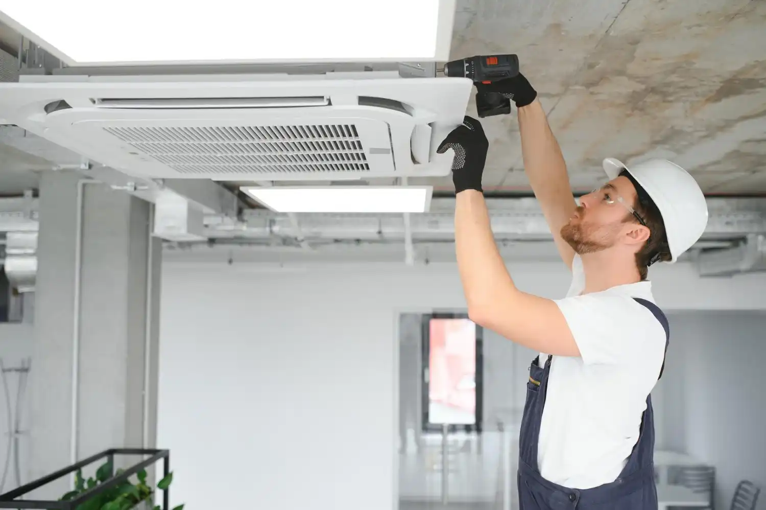 תיקון מזגני עילי, מיני מרכזי ו-VRF