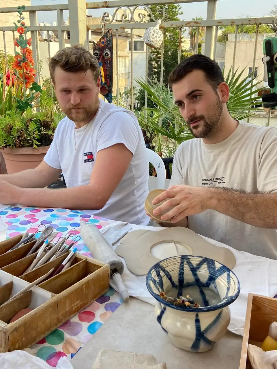 סדנת קרמיקה לימי הולדת