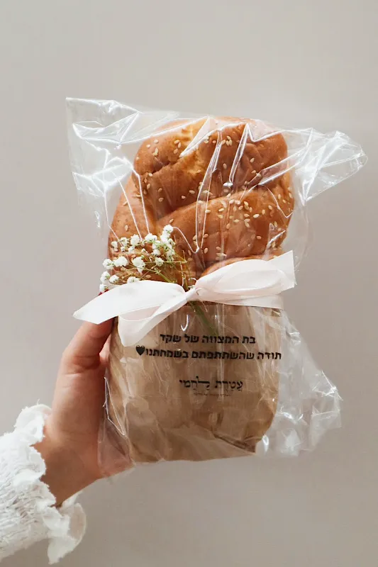 מארז חלת שבת באריזה כפרית