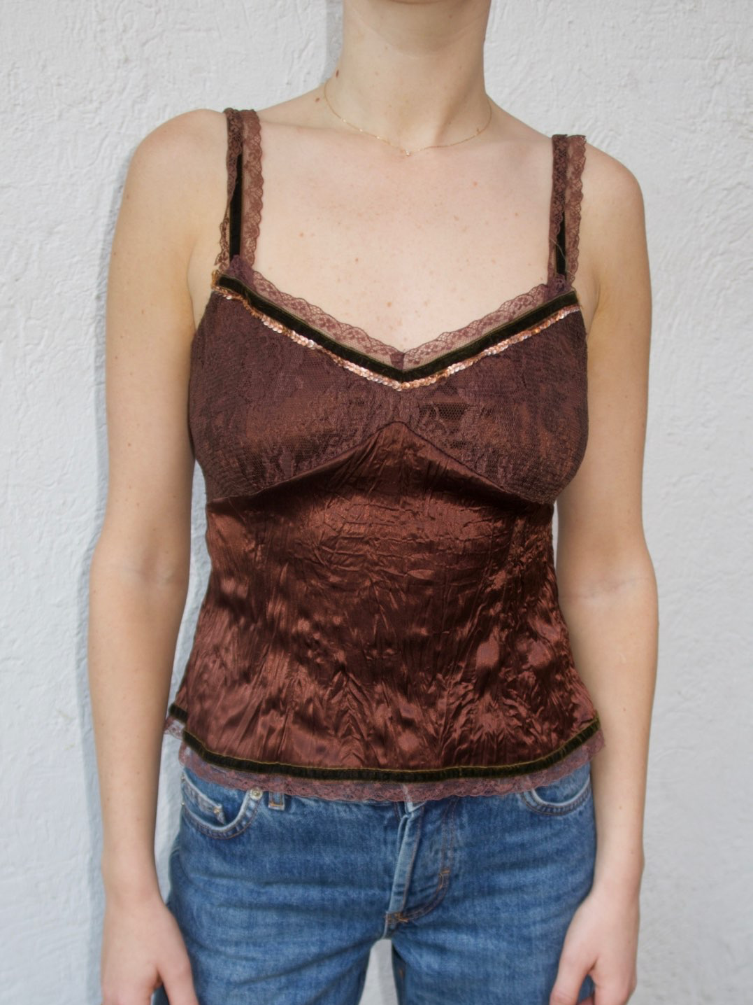 Vintage top in brown