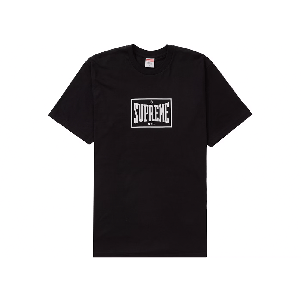 Supreme Warm Up Tee Black