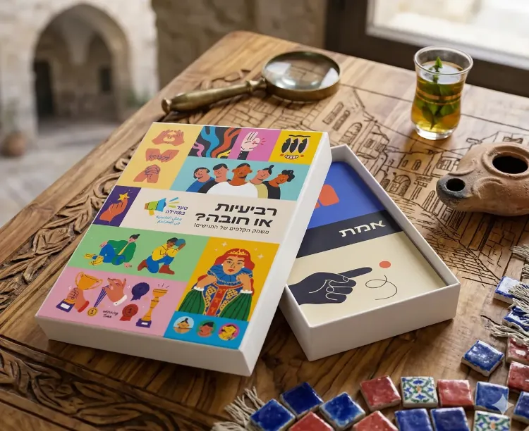 קלפים בגודל 9X12 ס"מ בעיצוב  בכמות קטנה