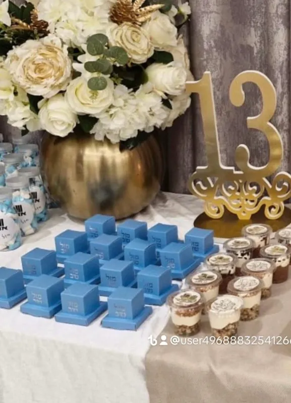 קופסאות לסוכריות בר מצווה, חלאקה גיל 3