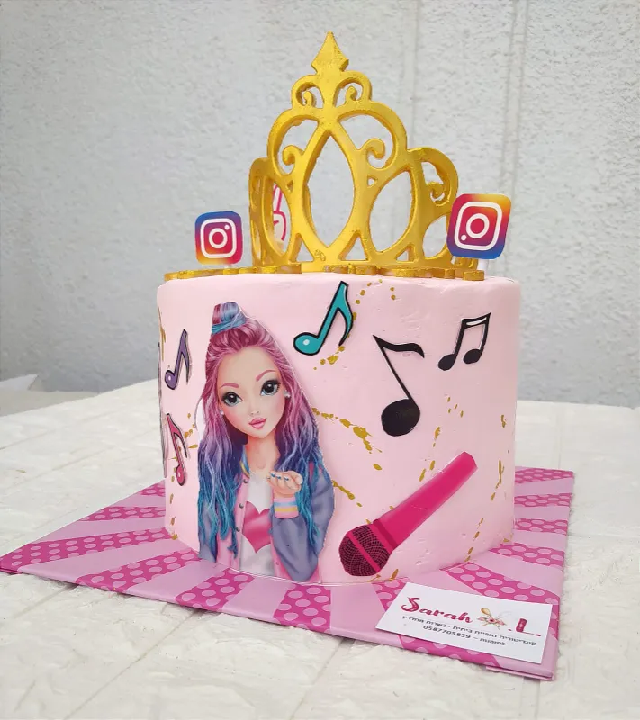 עוגה מעוצבת🎶🎂