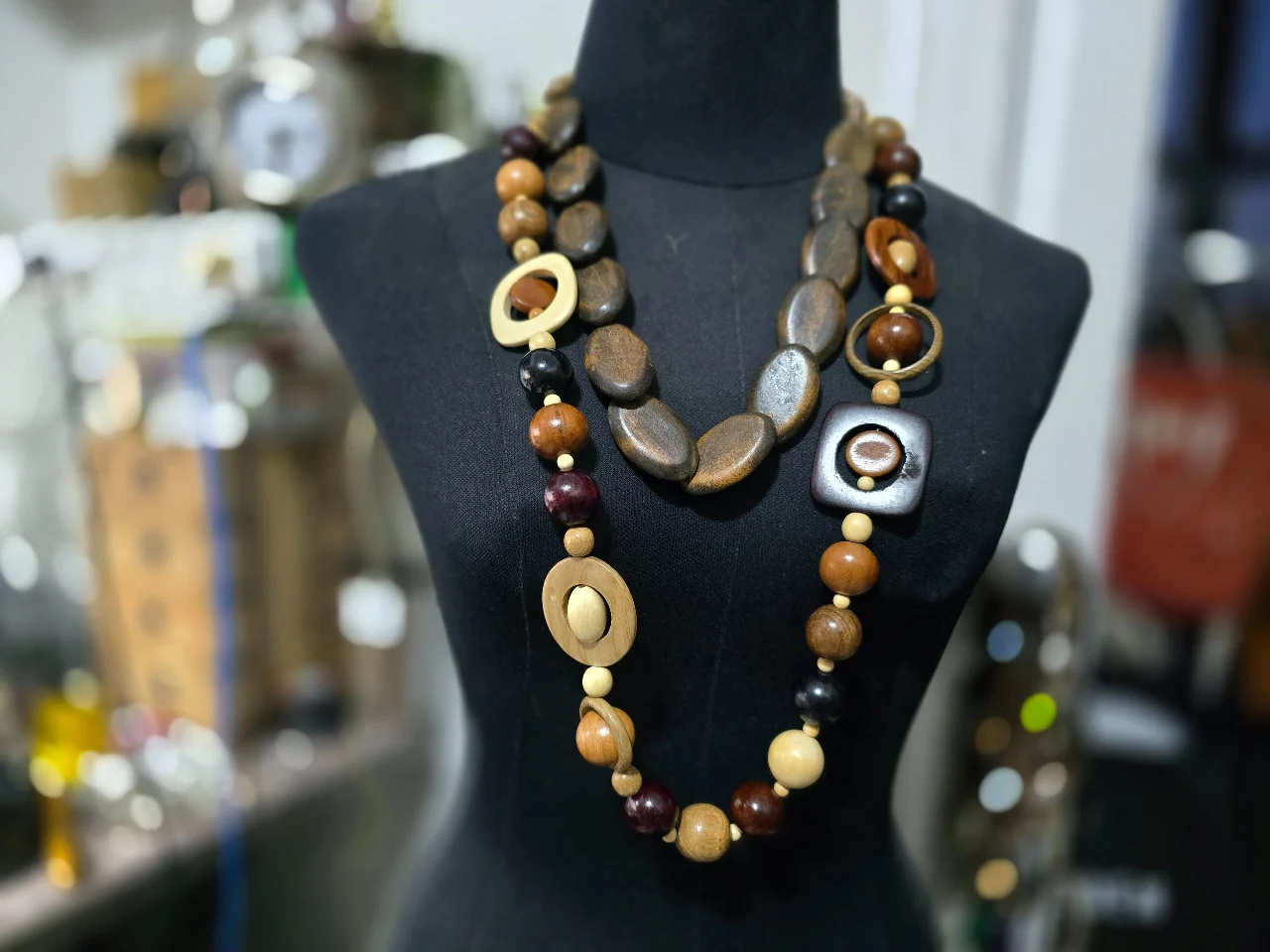 צמד שרשאות מעץ......מעץ אבל יפה