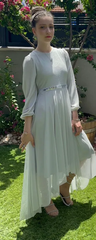 שמלת נערות קלאסית דגם טהר