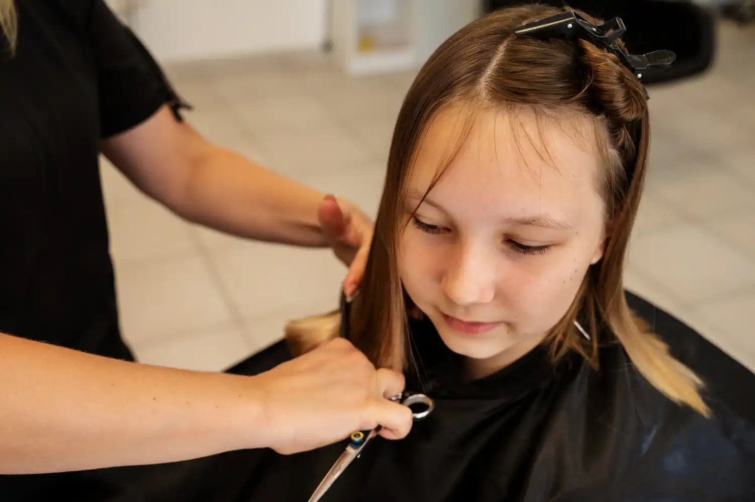 תספורת ילדה