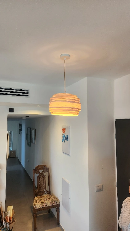 תליית גופי תאורה 