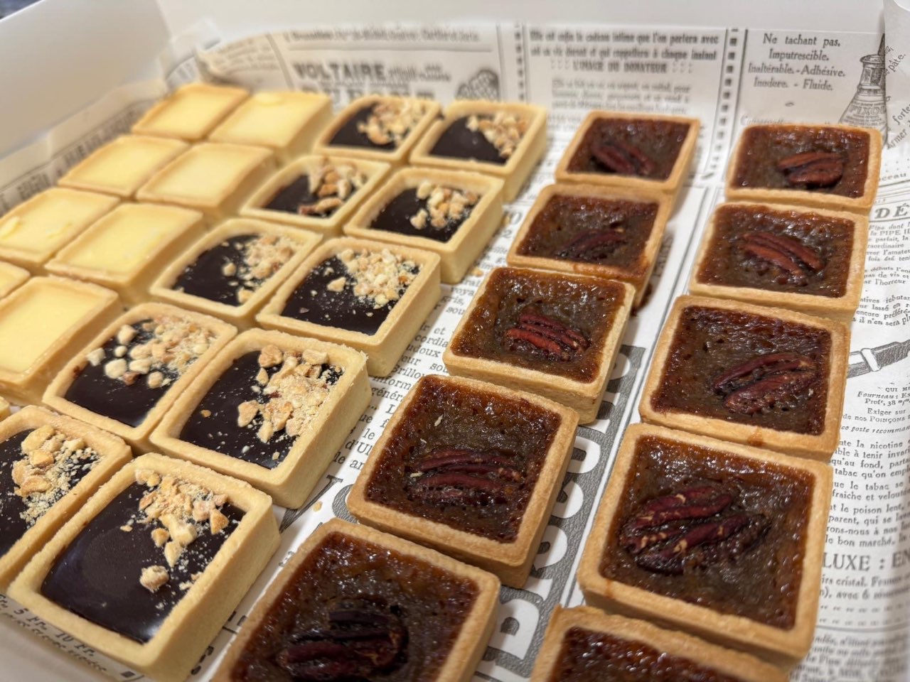 מגש טארטלטים מתוקים