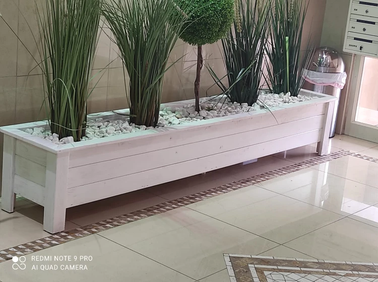 אדניות מעץ מלא ניתן להזמין בהתאמה אישית 