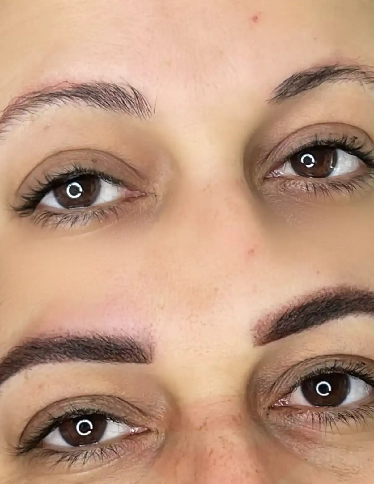 איפור קבוע - גבות (פודרה/הצללה)