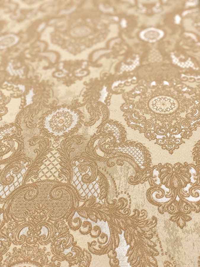 ז׳קארד דגם מלכות צבע חום חול