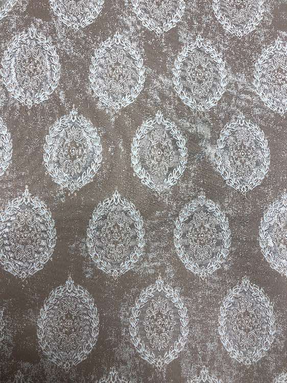 ז׳קארד דגם יהלום צבע חום