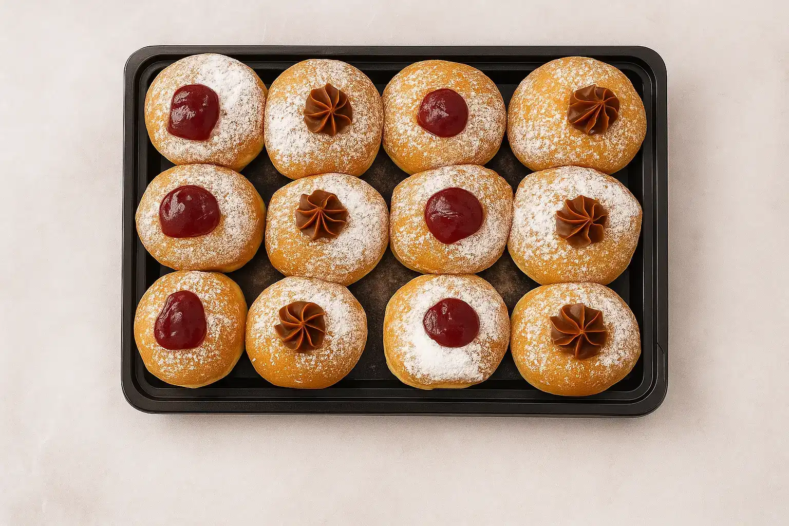 מארז 12 סופגניות קלאסי