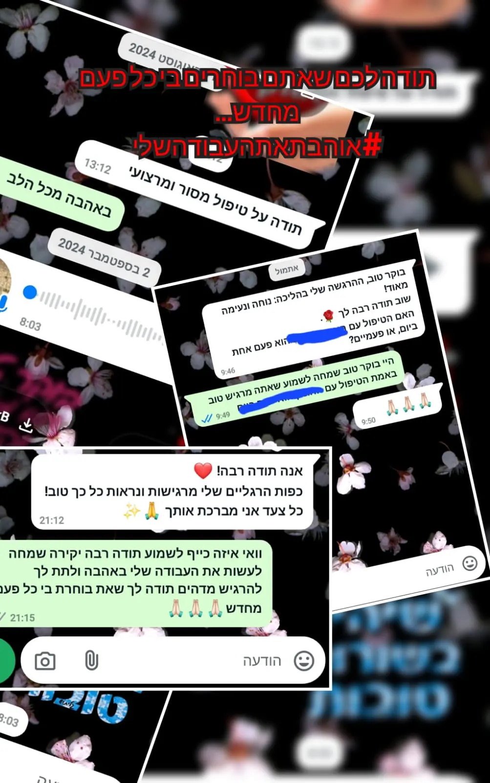 לקוחה ממליצה
