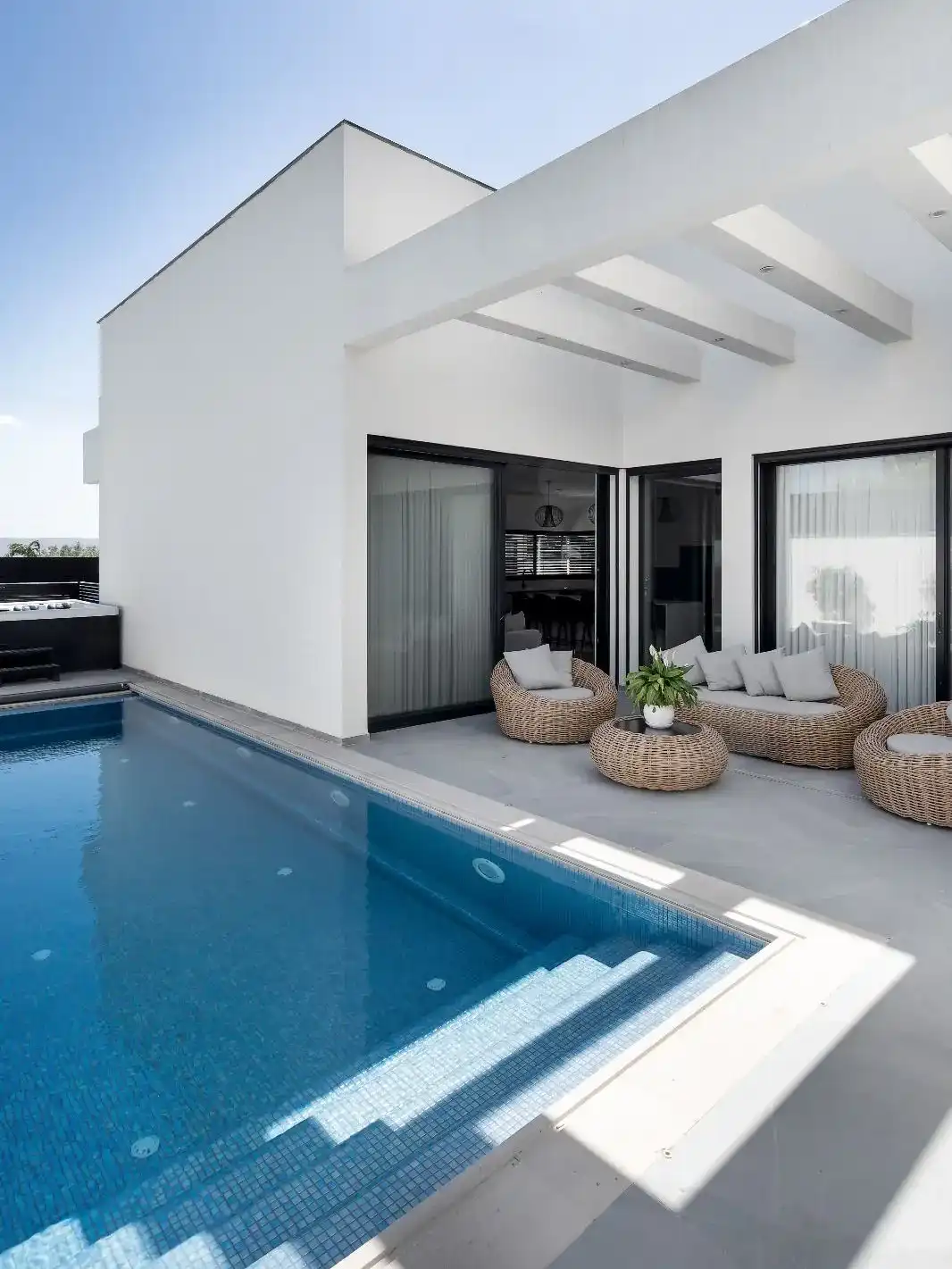 יתרונות של חופשה עם בריכה מחוממת בחורף