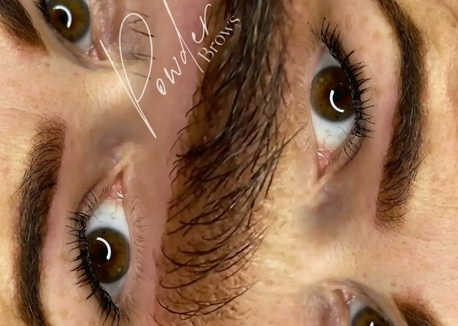 איפור קבוע - גבות (פודרה/הצללה)