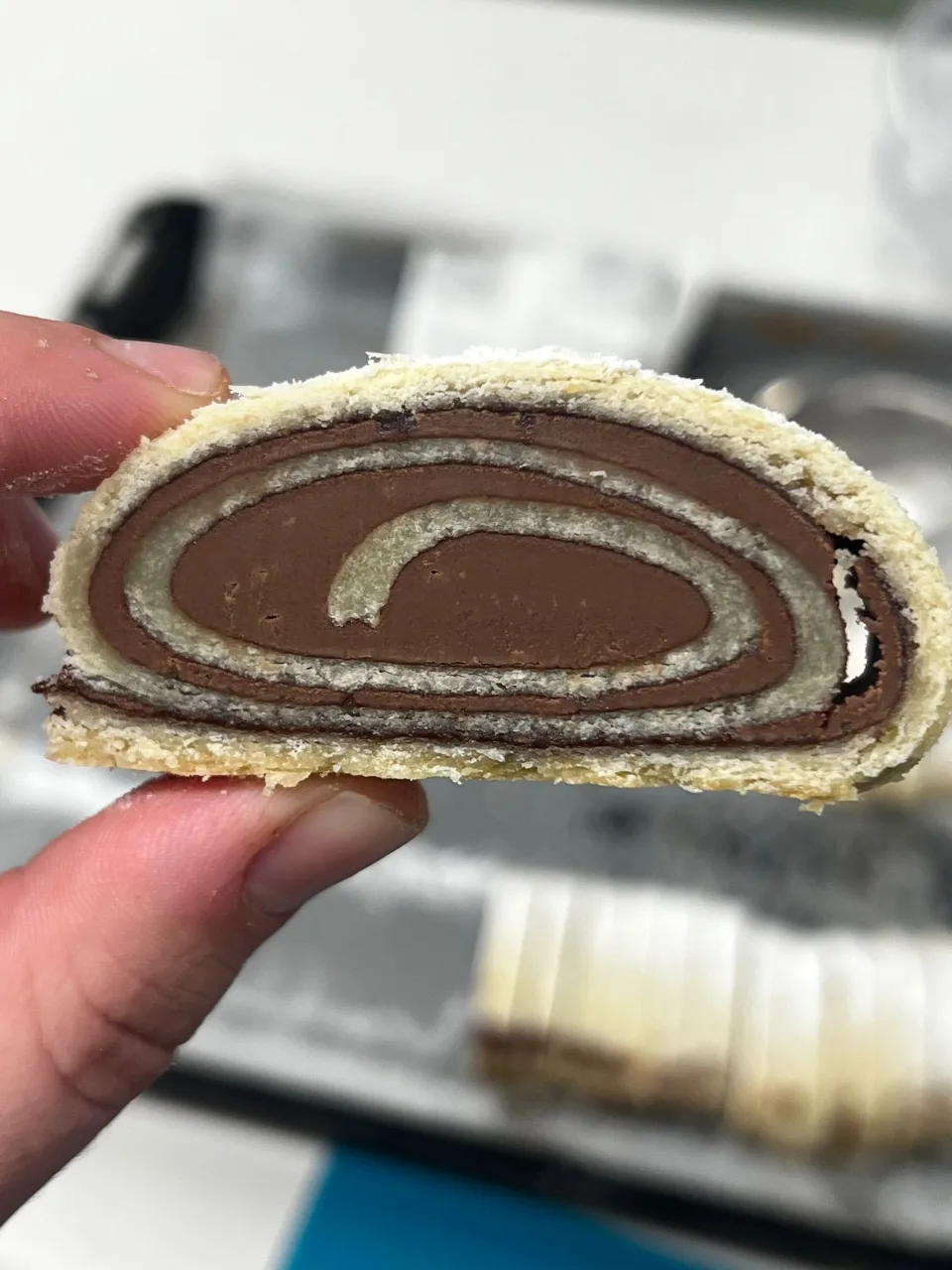 עוגיות מגולגלות נוטלה / לוטוס