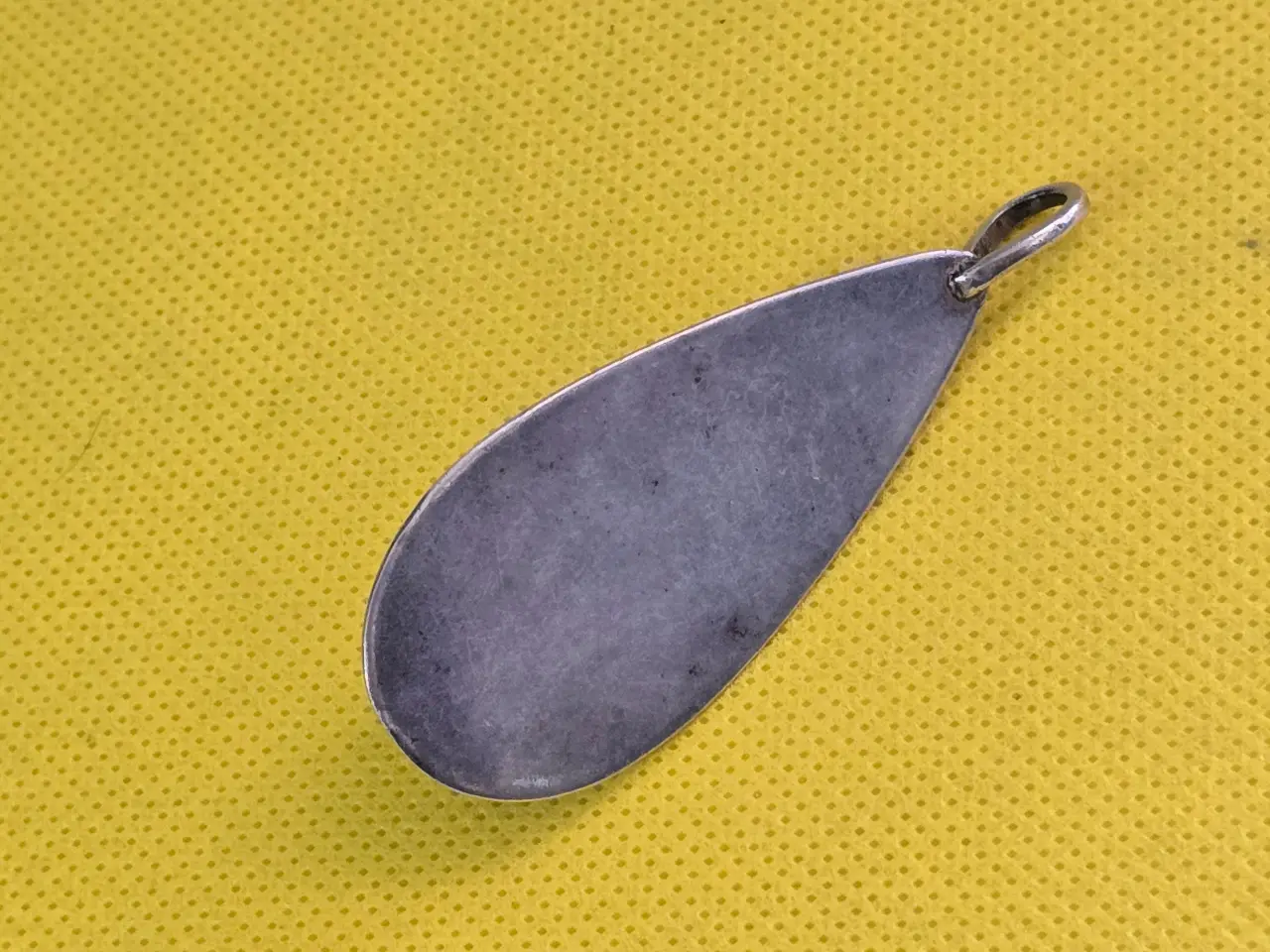 תליון וינטג', כסף נבדק, ואבן טבעית, 20 גרם, אבן מאלכית