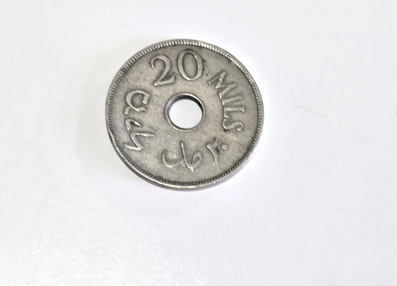מטבע 20 מיל שנת 1934