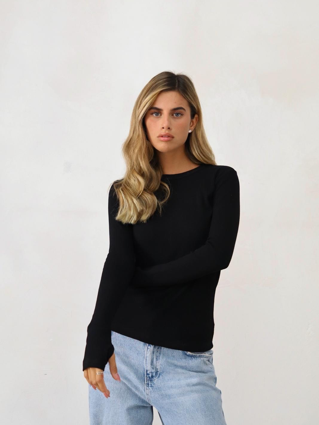 חולצת בייסיק כפפה דקה