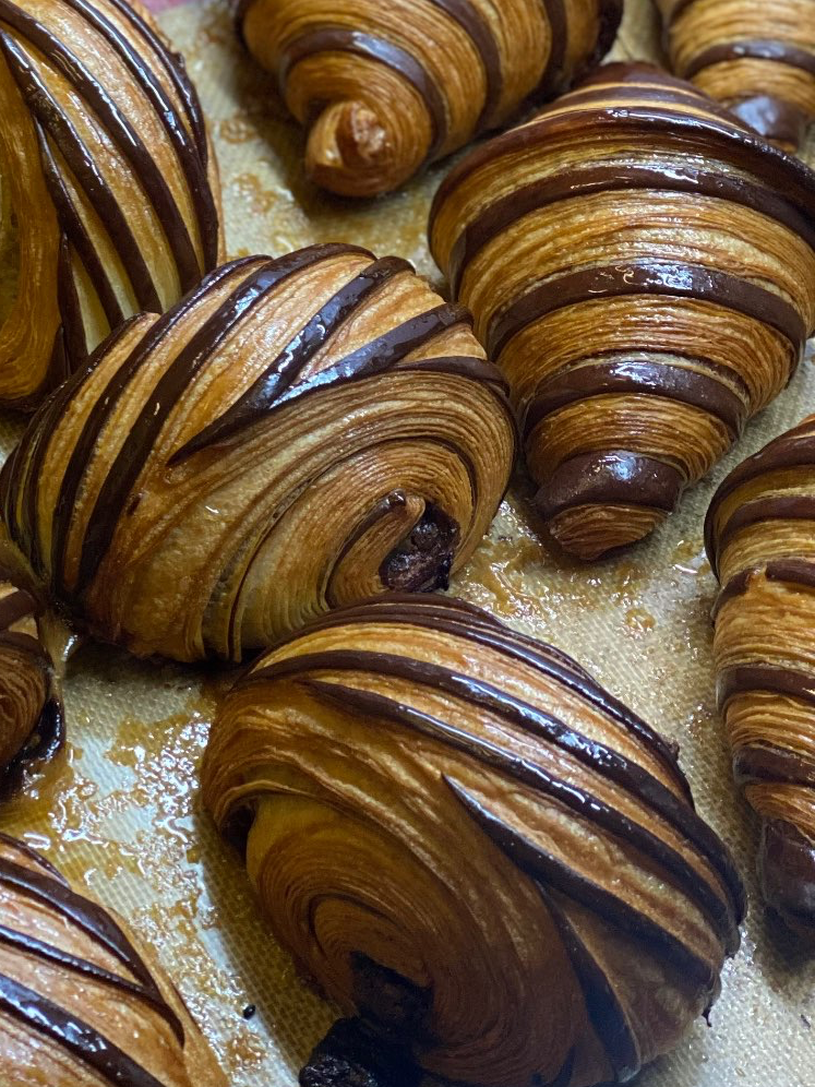 קרואסון שוקולד ג׳נדויה
