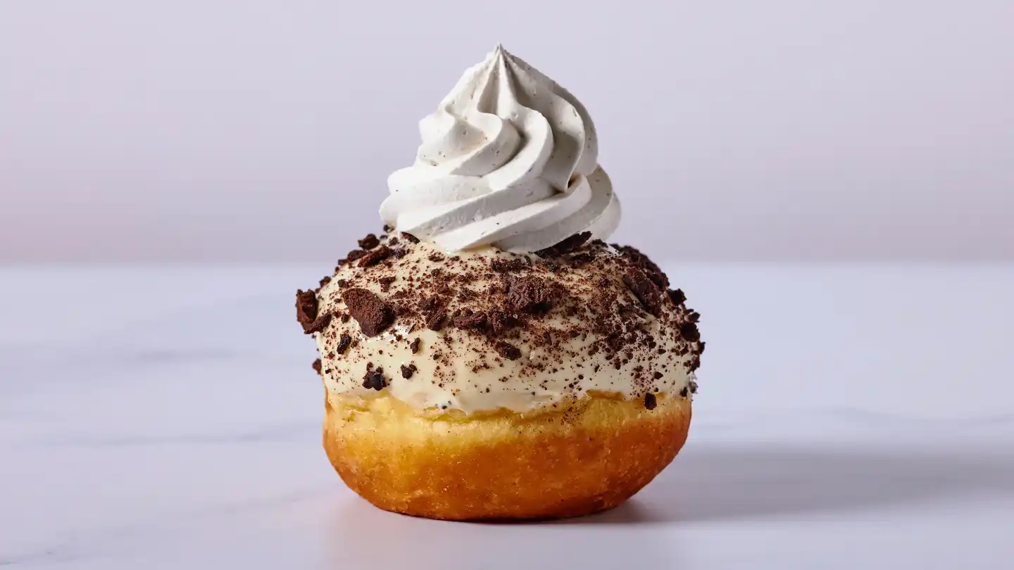 סופגניה שוקולד לבן עוגיות שחורות