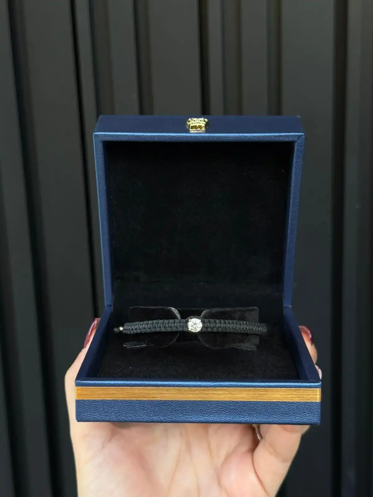 צמיד מקרמה בשילוב יהלום