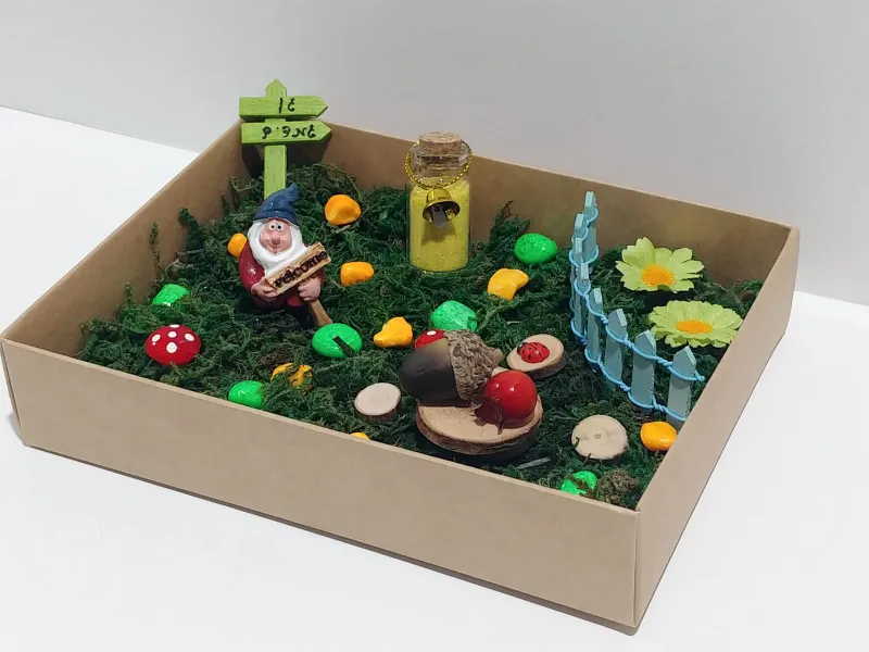 גן גמדים בקופסה