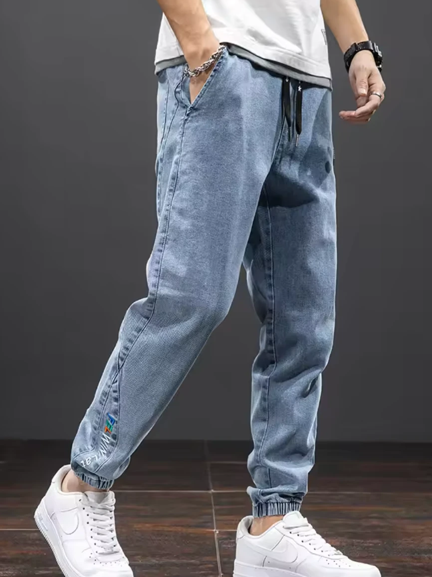 מכנסי ג'ינס קרגו רחבים לגברים – סטייל ונוחות בסגנון רחוב