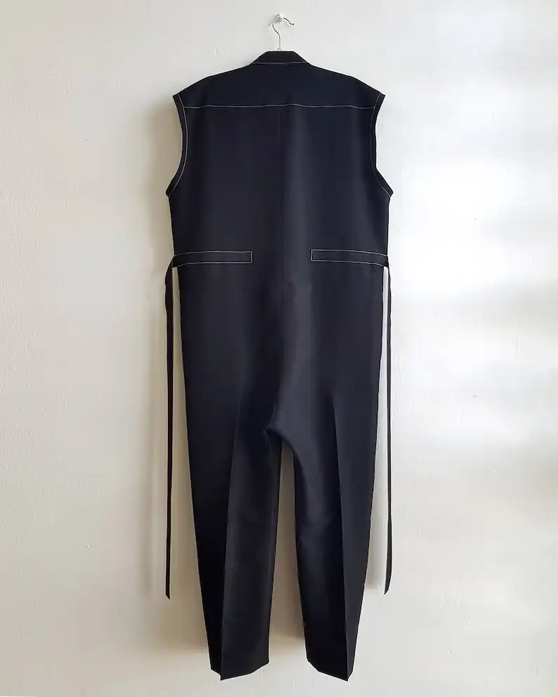 אוברול קופרו לגברים: אוברול מינימליסטי בהשראה יפנית