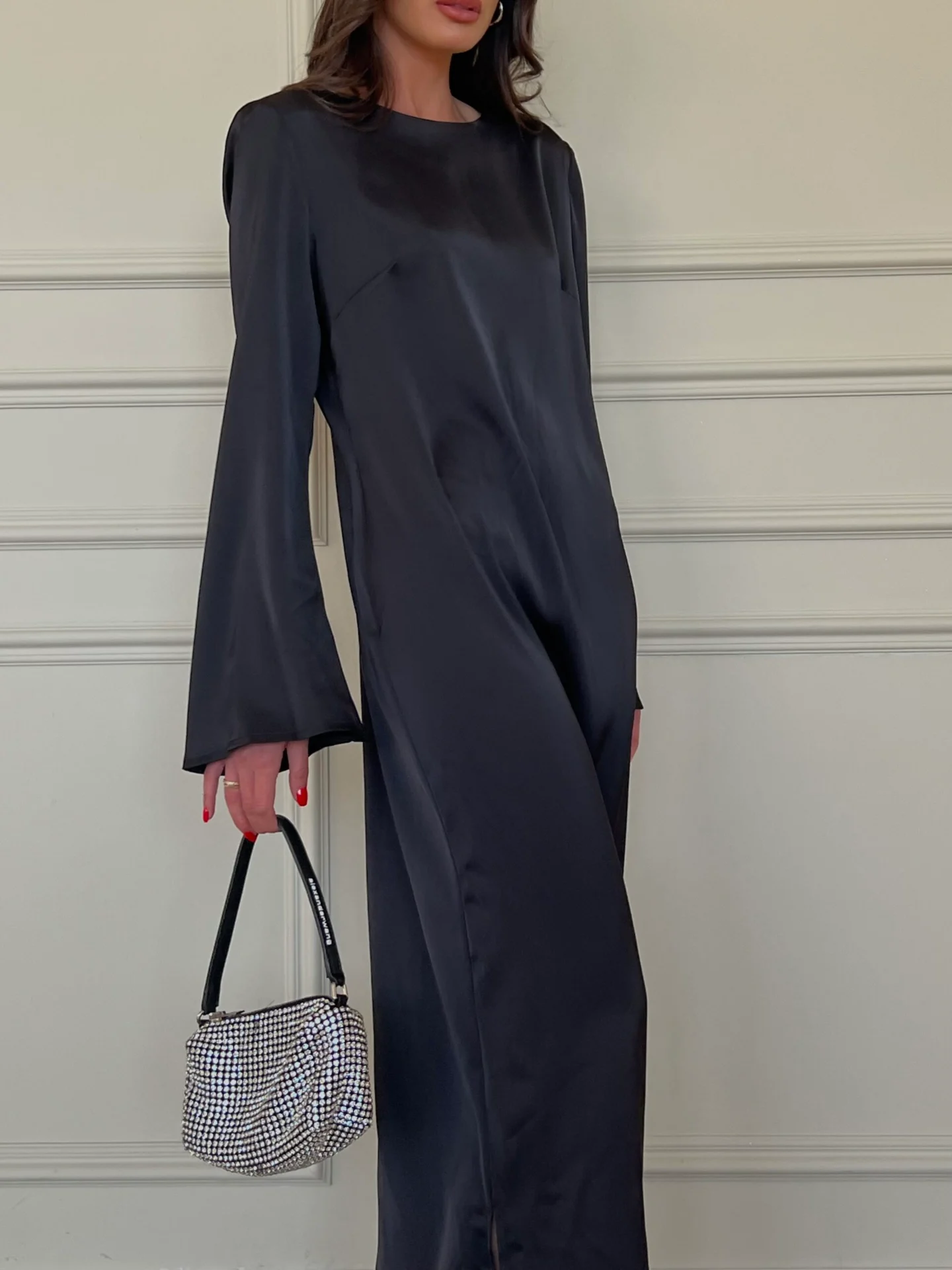 שמלת מילאן שחורה