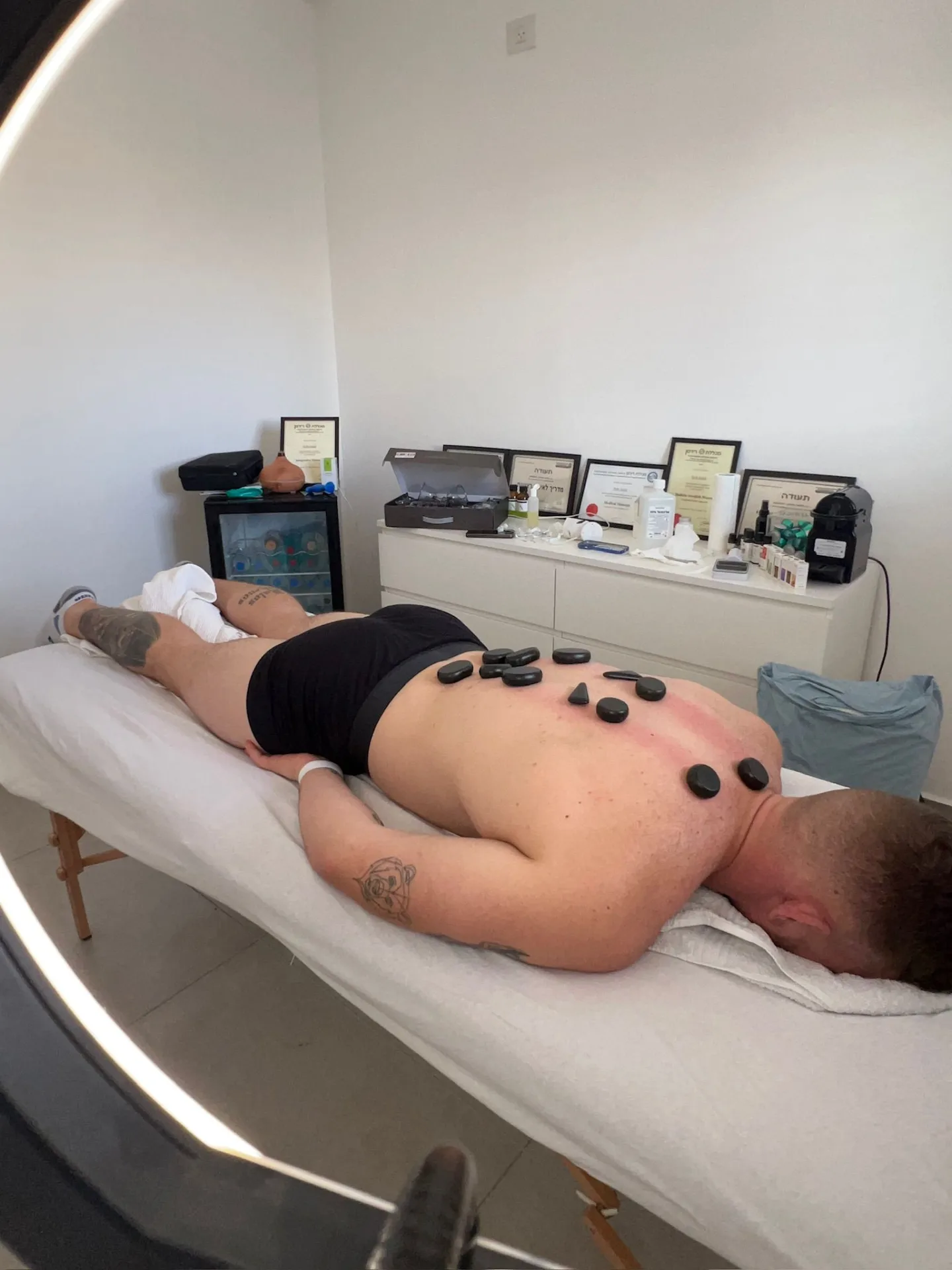 עיסוי רפואי משולב