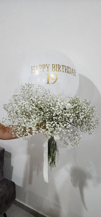 בלון בועה עם כיתוב אישי