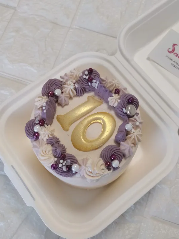 עוגת בנטו סגול💜