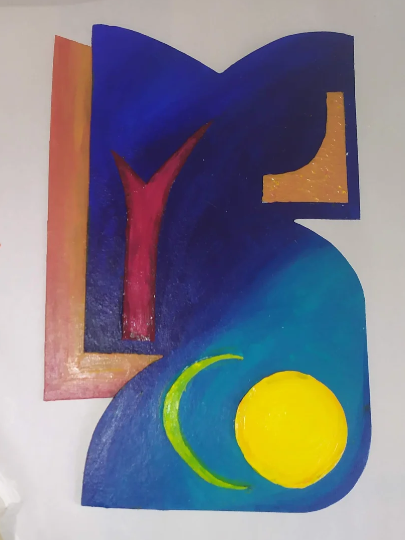 ציור אינטואיטיבי מופשט